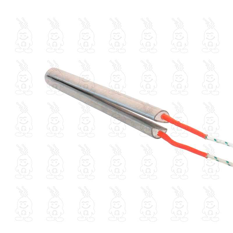 RESISTÊNCIA ELÉTRICA CARTUCHO FENDILHADO PADRÃO PARA MOLDES E MATRIZES (CF-S)
